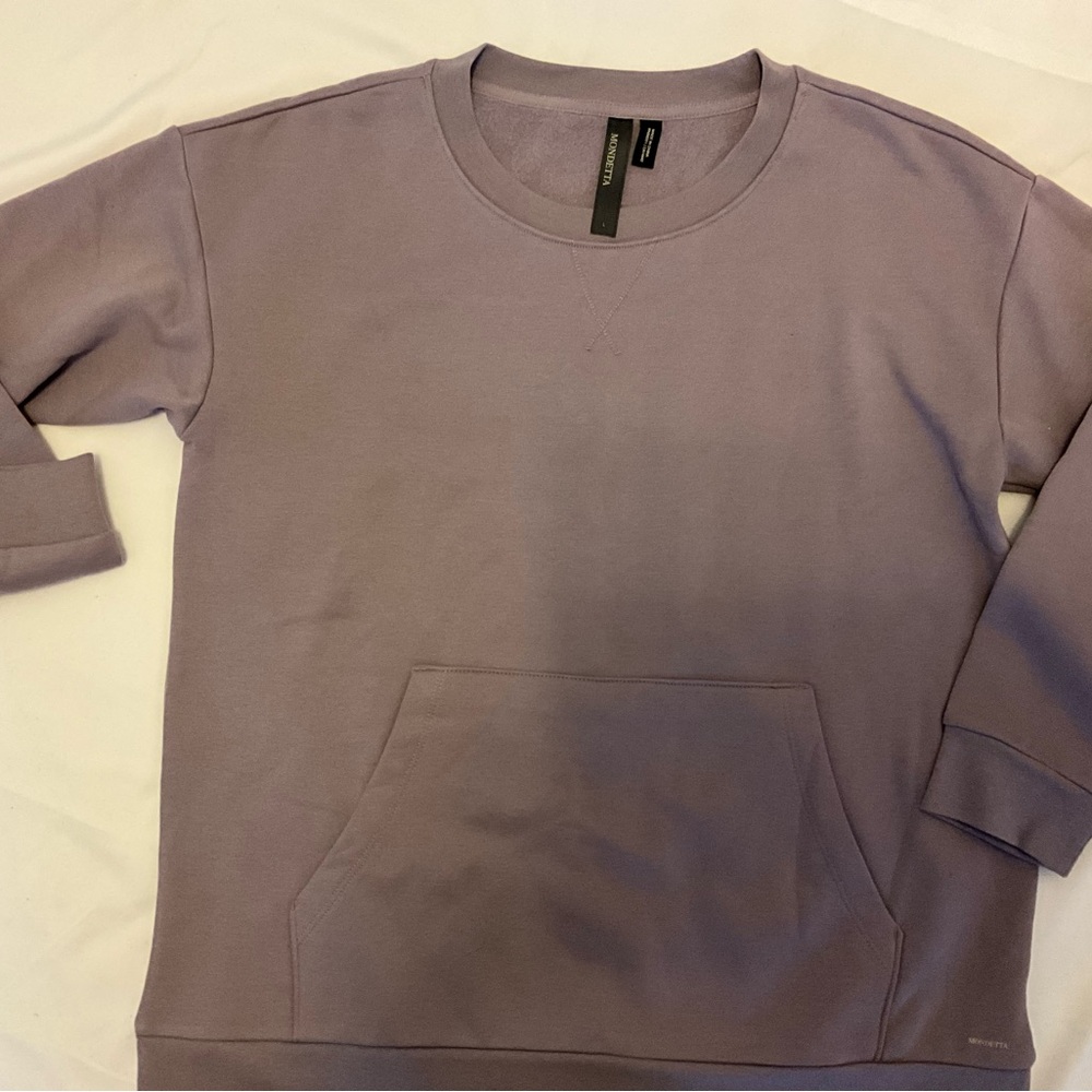 Purple Crewneck Sweatshirt